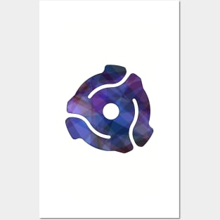 45 RPM Record Adapter - Crystal Posters and Art